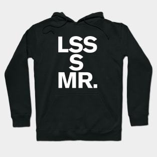 Less is more Art Minimalism Architecture Design Hoodie